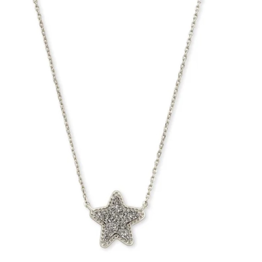 Kendra Scott Silver Star Necklace